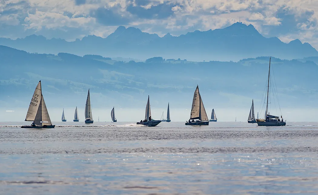 Lake Constance sailboats